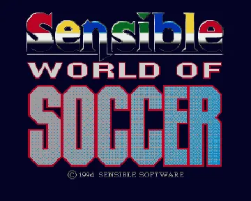 Sensible World of Soccer_Disk1 screen shot title